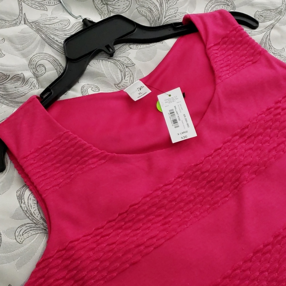 BNWT East 5th Pink Tank Top - Picture 4 of 6